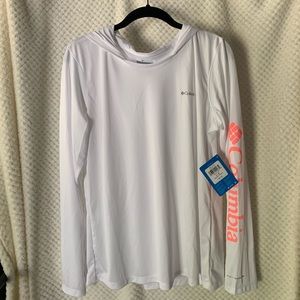 Columbia long sleeve dry wick shirt